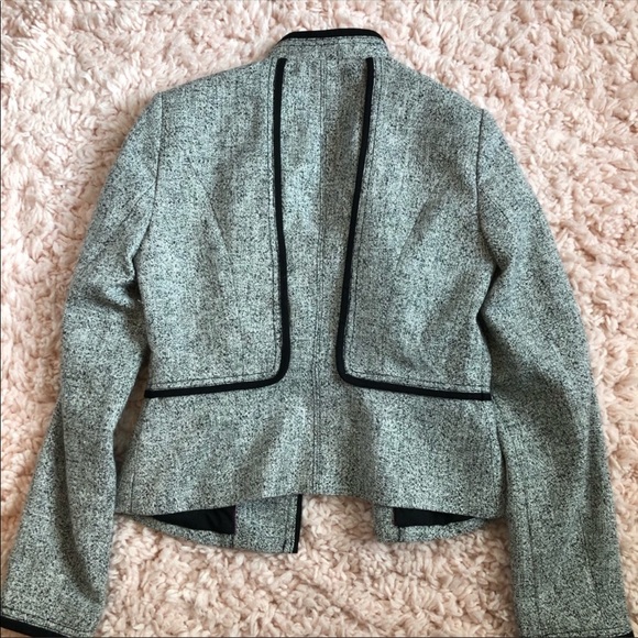 White House Black Market Tweed Blazer Jacket - Picture 3 of 9